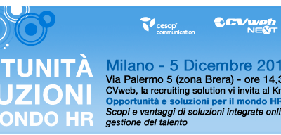Opportunità e soluzioni per il mondo HR