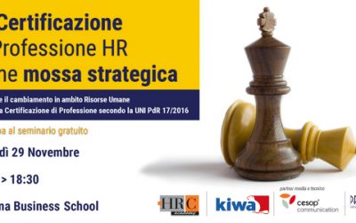 Certificazione di Professione HR: Partecipa al Seminario Gratuito!