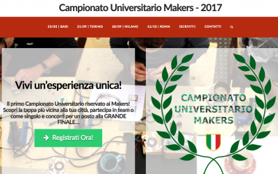 Al via a Bari il Campionato Universitario Makers!