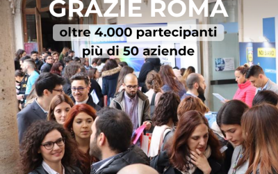 Job Meeting Roma: numeri da record