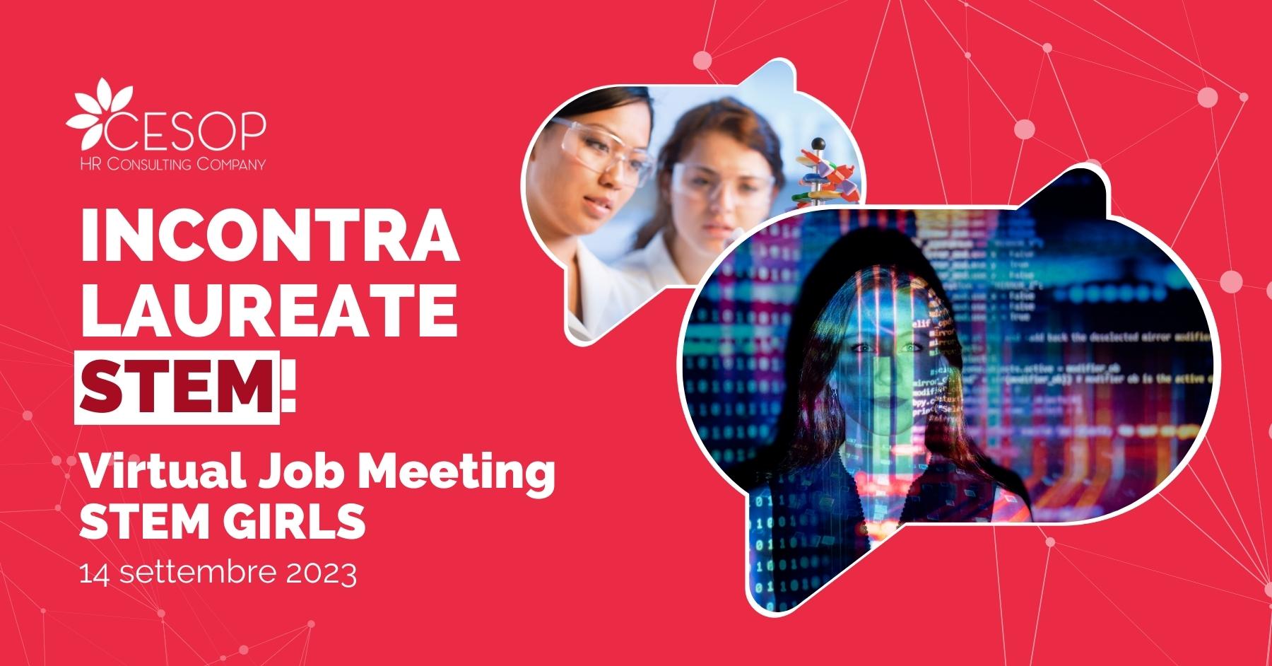 Virtual Job Meeting STEM GIRLS B2B(1)