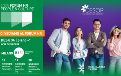 Cesop al Forum HR 2025: il futuro del lavoro passa dalle connessioni umane